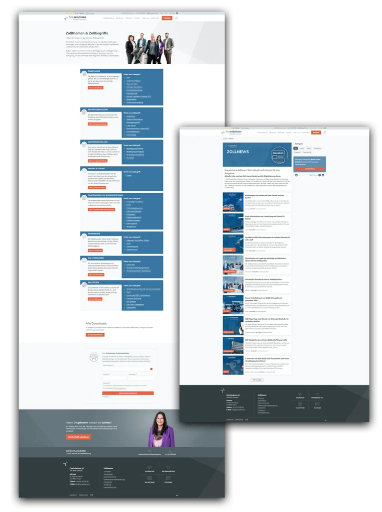 Website-Design für B2B Fachartikel, die im SEO zur Meinungsführerschaft beitragen